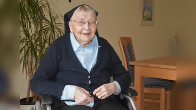 Schwester Cäcilia freut sich auf ihren Festtag. (Foto: Barbara Siebrecht)