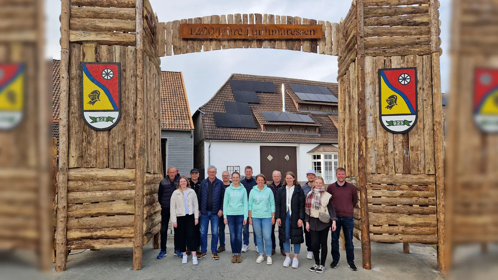 Ein beeindrucktendes Portal empfängt die Besucher. (Foto: privat)