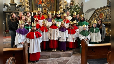 Die Sternsinger brachen nicht nur in Wehrden auf um Kindern zu helfen.  (Foto: privat)