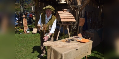 Beim Jubiläumsfest wurde den Besuchern das historische Handwerk authentisch nahe gebracht. (Foto: Marc Otto)