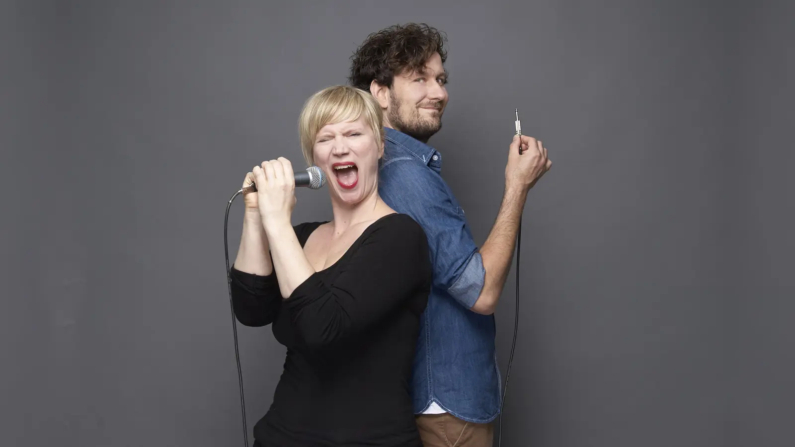 Nele Kießling und Jannis Kaffka. (Foto: Roland Schneider)