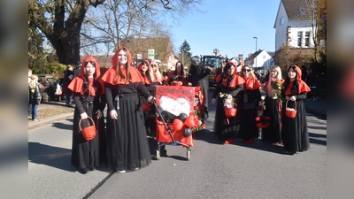 Schnappschüsse vom Rosenmontagszug in Beverungen 2025 (Foto: Barbara Siebrecht)