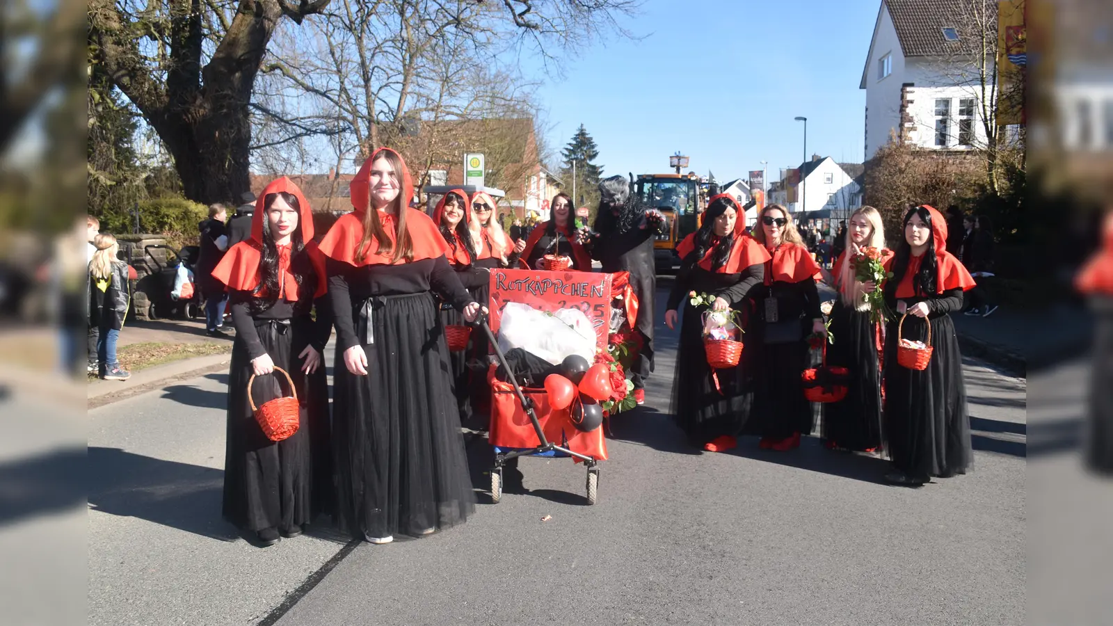 Schnappschüsse vom Rosenmontagszug in Beverungen 2025 (Foto: Barbara Siebrecht)